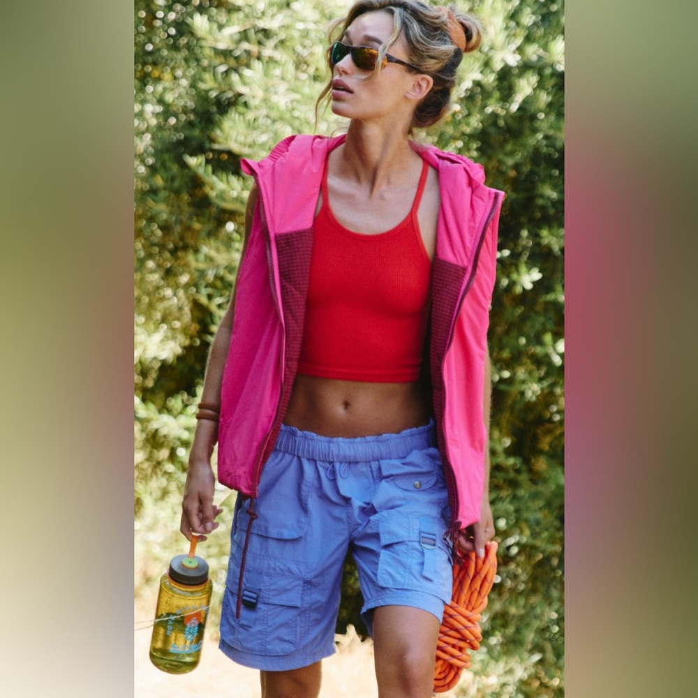 NWT Recreation Reversible Fleece Puffer Vest